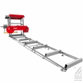 Trak taśmowy elektryczny z osłoną taśmy Holzmann BBS920PRO_400V, pozioma piła taśmowa, automatyczny, automatic, elektryczne sterowanie, posuw