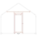 Dodatkowy zestaw drzwi do zagrody ZIPPER ZI-CR-TK