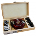 Frez walcowy profilujący zestaw z wymiennymi nożami 100x40x30 mm UNISET 40