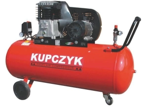 Kompresor (sprężarka) dwutłokowy jednostopniowy Kupczyk KK 550/200