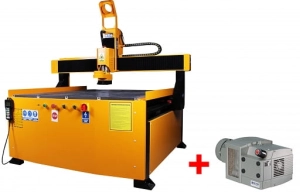1212 Frezarka CNC Ploter frezujący grawerka 3kW + Pompa próżniowa BECKER KVT 3.140