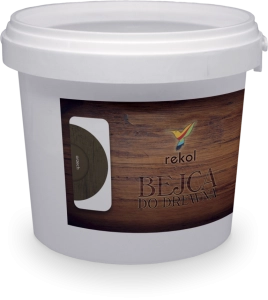Bejca w proszku do drewna wodna w wiaderkach REKOL 1kg 3kg 5kg