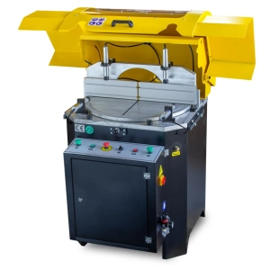 ALU500 Półautomatyczna przecinarka tarczowa do cięcia profili PVC i aluminiowych Viber-System ALU 500 + stoły rolkowe 2 x 300cm
