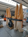 Odciąg wiórów trocin 4 - workowy Separator trocin duży Polska + wentylator 4kW