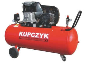 Kompresor (sprężarka) dwutłokowy jednostopniowy Kupczyk KK 550/270